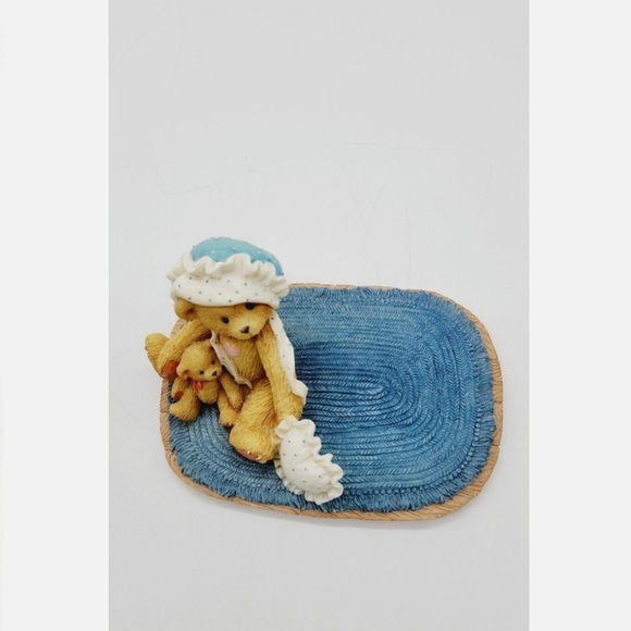 Cherished Teddies Priscilla and Greta Our Hearts Belong To You Figurine 1995 - Picture 3 of 13